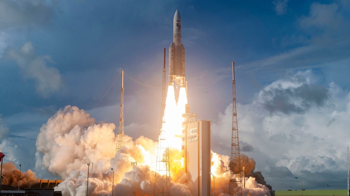 Evropská kosmická agentura vypustila meteorologickou družici nové generace